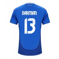 Italien Matteo Darmian #13 Hjemmebanetrøje EM 2024 Kortærmet